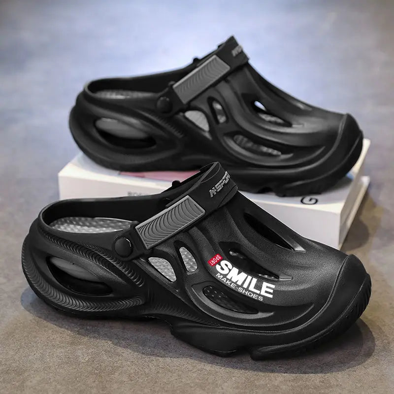 Sabots EVA Homme | Mules Légères Imperméables Bout Fermé
