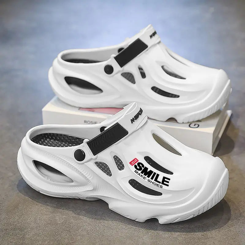 Sabots EVA Homme | Mules Légères Imperméables Bout Fermé