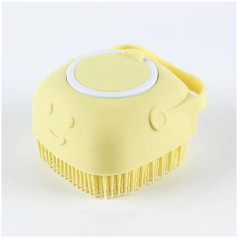 Brosse de Bain en Silicone pour Chien & Chat – Gant Massage Doux