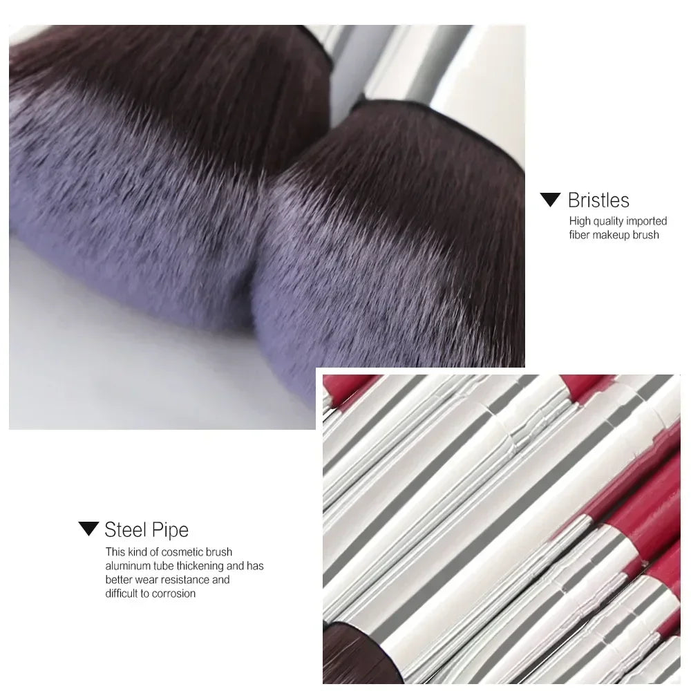 Kit Pinceaux Maquillage Professionnel – 3, 13 ou 22 Pièces | Femme