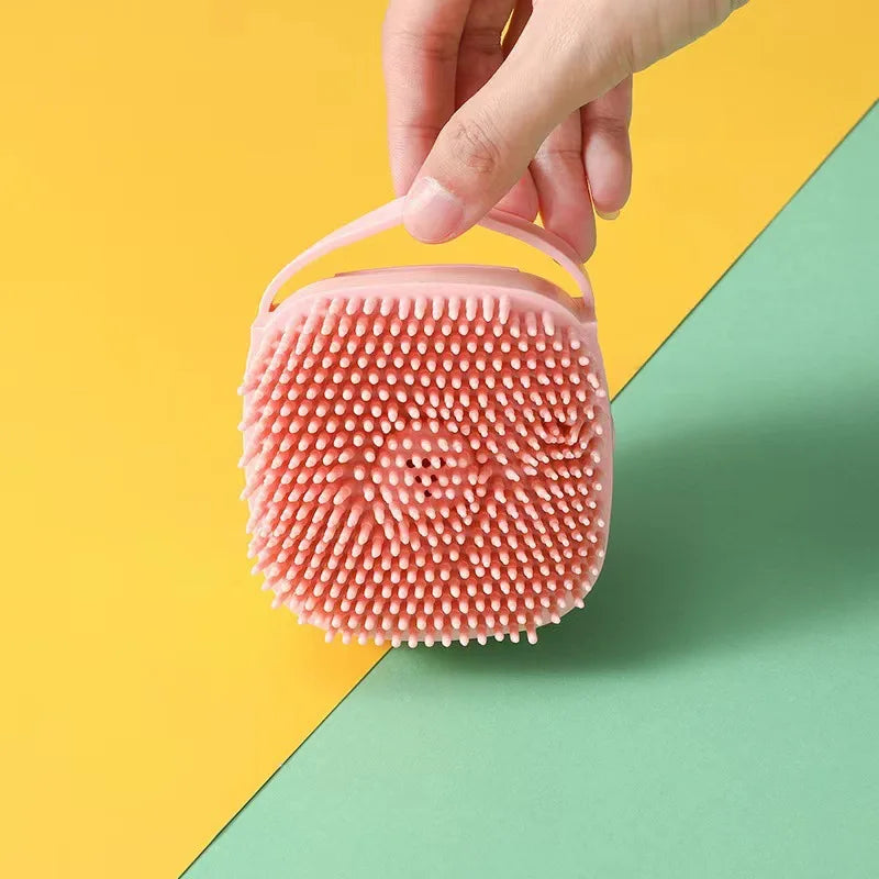 Brosse de Bain en Silicone pour Chien & Chat – Gant Massage Doux