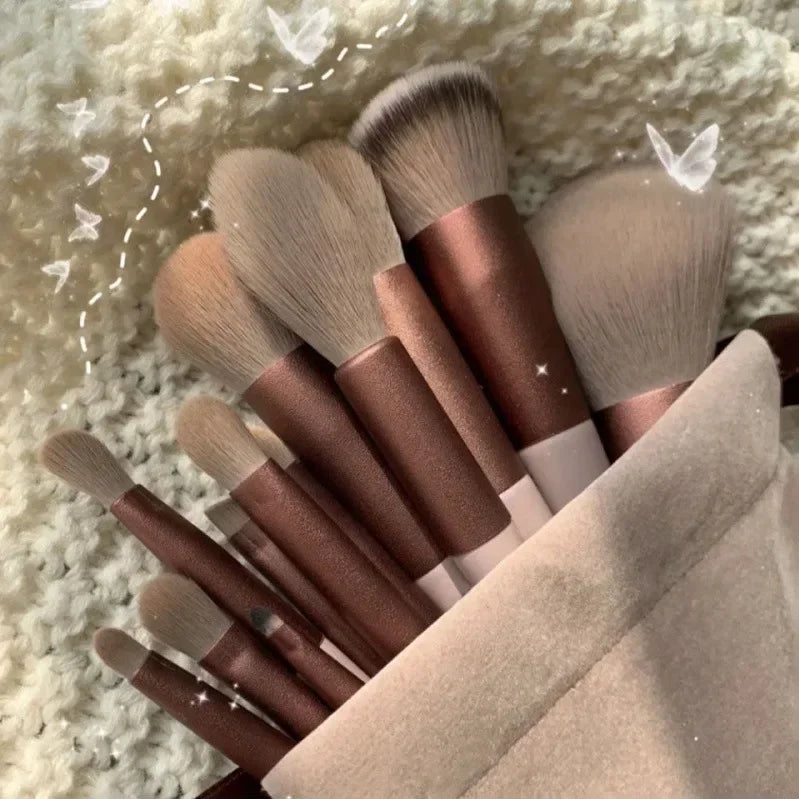 Kit Pinceaux Maquillage Professionnel – 3, 13 ou 22 Pièces | Femme