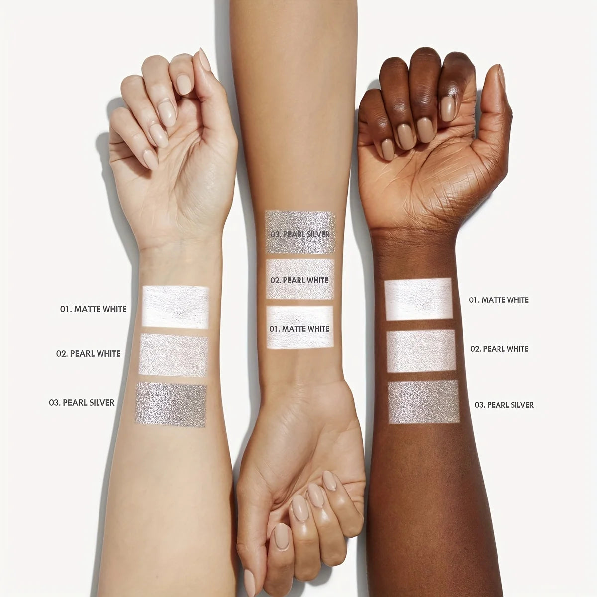 Bâton de Fard à Paupières Longue Durée — Haute Pigmentation | Scintillant & Mat