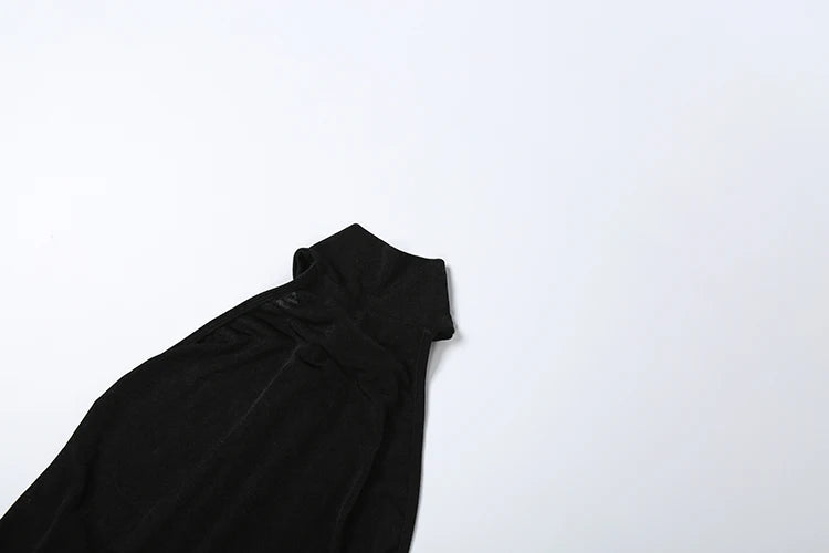 Robe Velours Moulante – Col Licou, Dos Nu & Ourlet À Glands | Femme