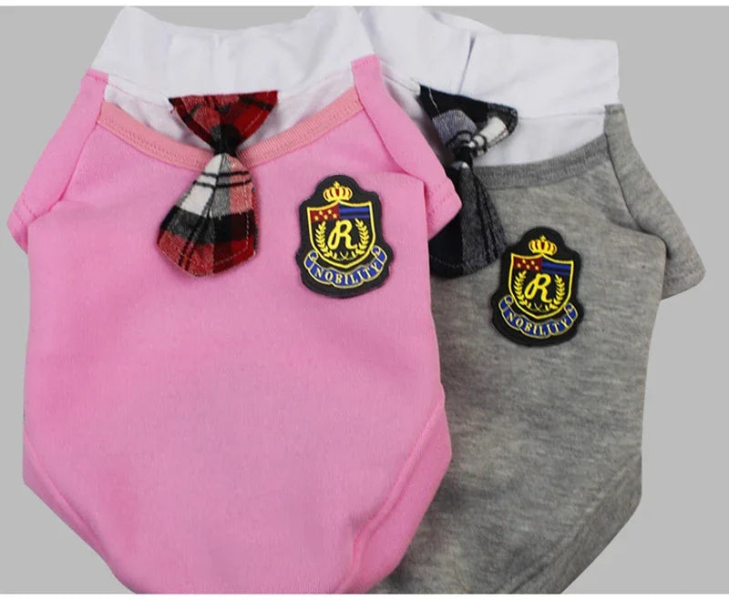Tenue Assortie pour Chiens | Uniforme Élégant pour Petits & Moyens Chiens