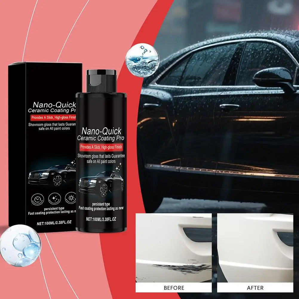 Revêtement Céramique Nano-Quick 100ml | Protection Brillance Voiture