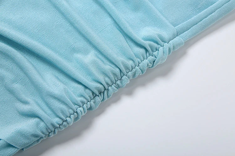Robe Velours Moulante – Col Licou, Dos Nu & Ourlet À Glands | Femme