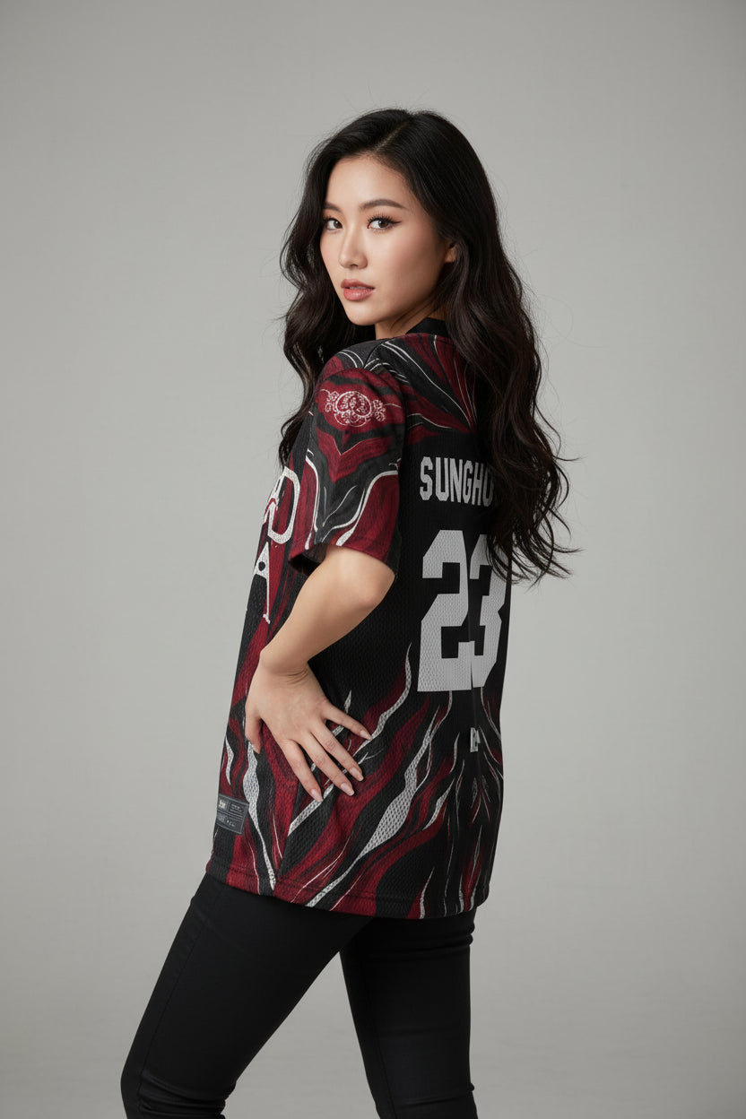 T-shirt Oversize Imprimé – Collection Kpop | Maille Respirante & Style Streetwear