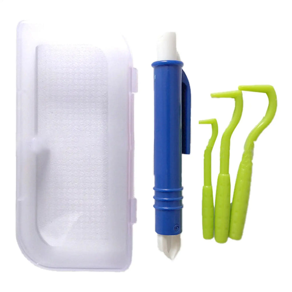 Kit Anti-Parasites Premium — Pince à Tiques, Extracteur & Peigne Anti-Lentes pour Chien & Chat