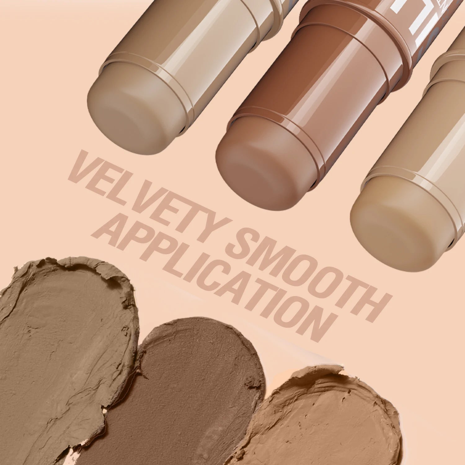 Bâton de Contour & Éclaircissant LANGMANNI – Stick Tricolore Multifonction Visage
