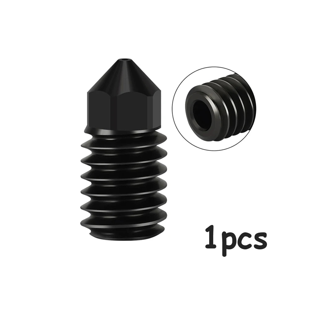 Kit Hotend pour Bambu Lab A1/A1 Mini, ensemble de buse à haute vitesse en acier trempé 0,2/0,4/0,6/0,8 mm, pièce d'imprimante 3D