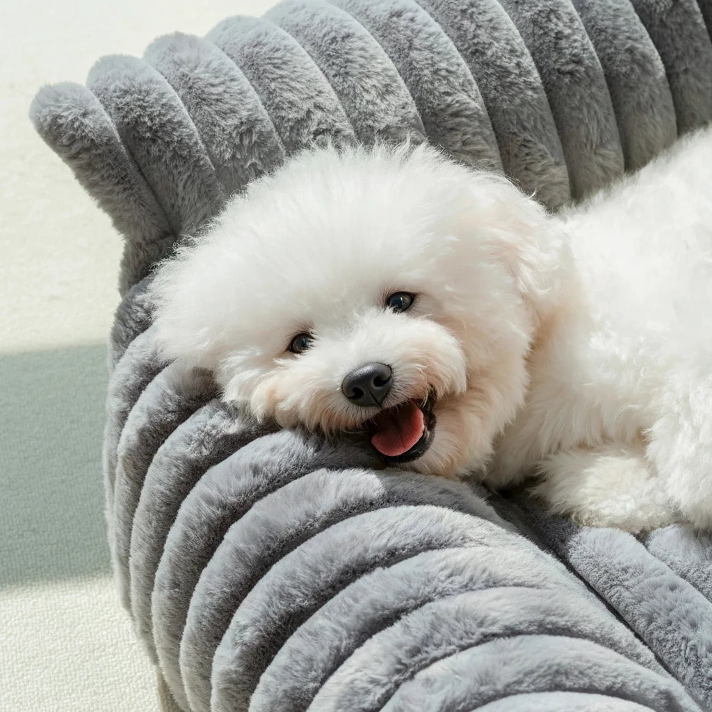 Canapé Luxe pour Animaux | Lit Chien & Chat Ultra-Doux Lavable
