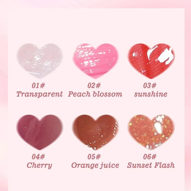 Gloss Hydratant Luxe – Coffret 6 Pièces | Huile Nourrissante & Brillance Intense