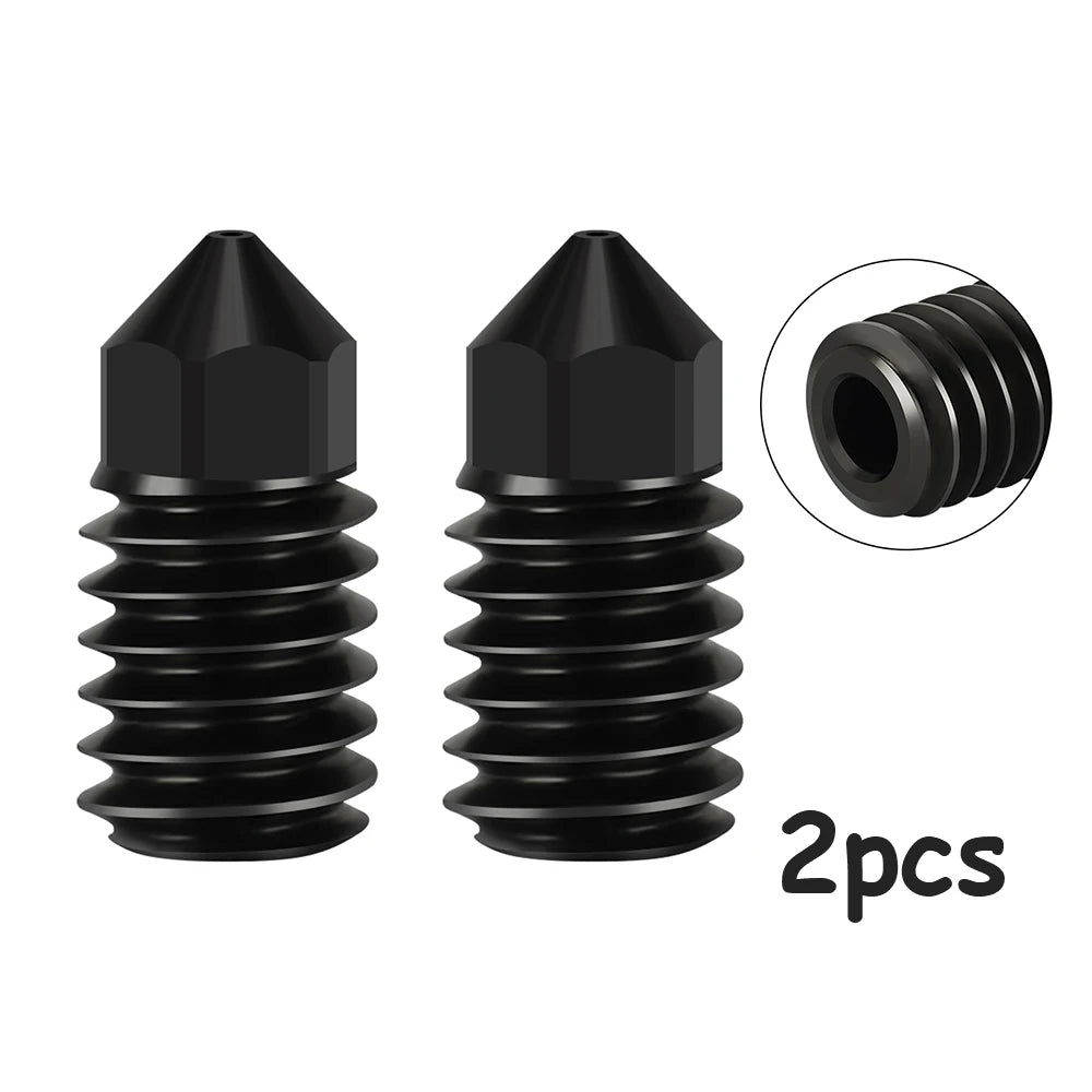 Kit Hotend pour Bambu Lab A1/A1 Mini, ensemble de buse à haute vitesse en acier trempé 0,2/0,4/0,6/0,8 mm, pièce d'imprimante 3D