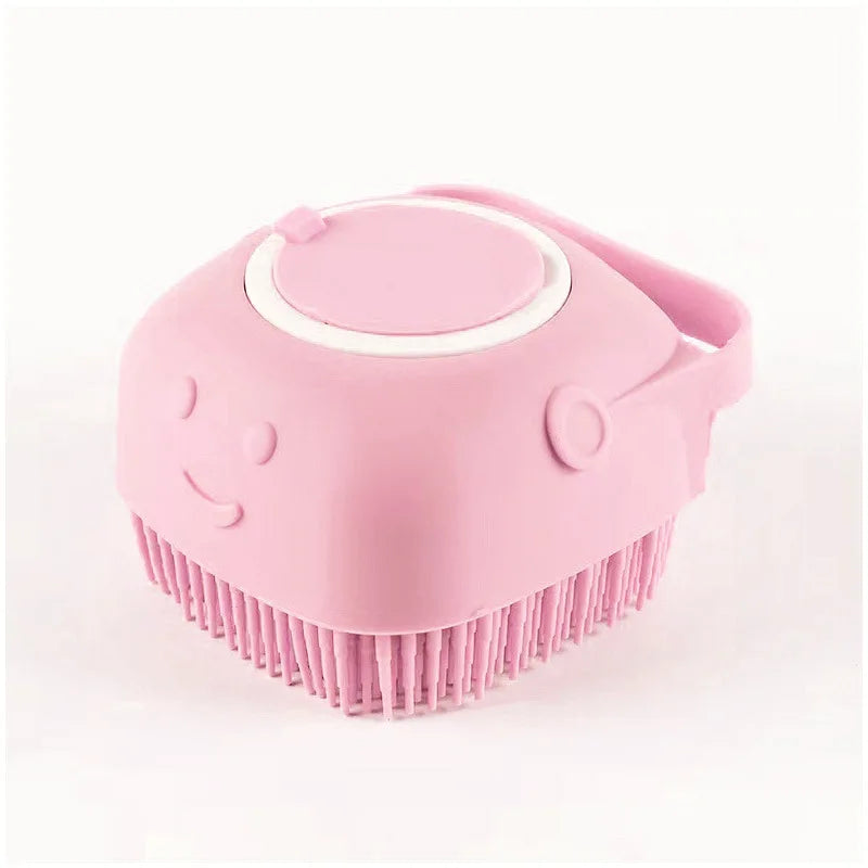 Brosse de Bain en Silicone pour Chien & Chat – Gant Massage Doux