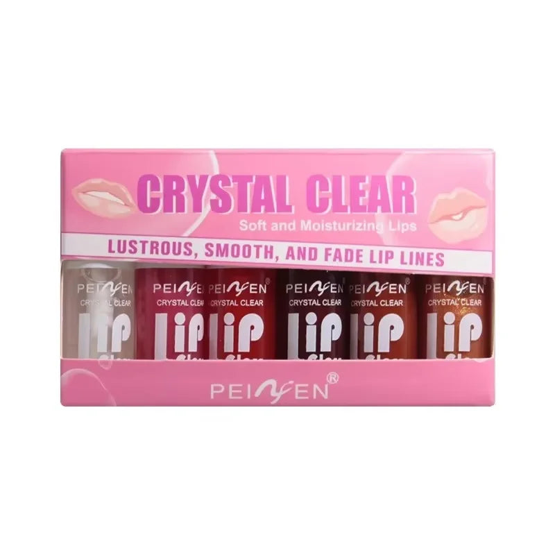 Gloss Hydratant Luxe – Coffret 6 Pièces | Huile Nourrissante & Brillance Intense