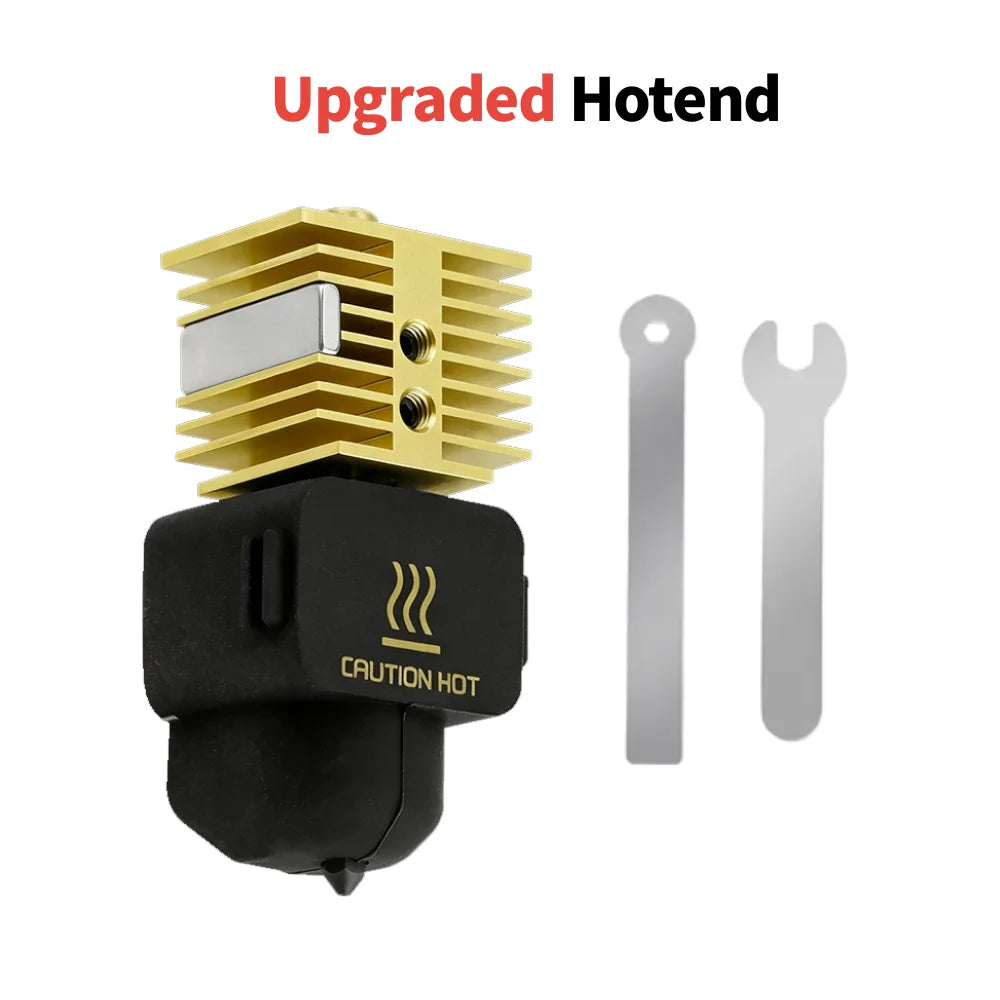 Kit Hotend pour Bambu Lab A1/A1 Mini, ensemble de buse à haute vitesse en acier trempé 0,2/0,4/0,6/0,8 mm, pièce d'imprimante 3D