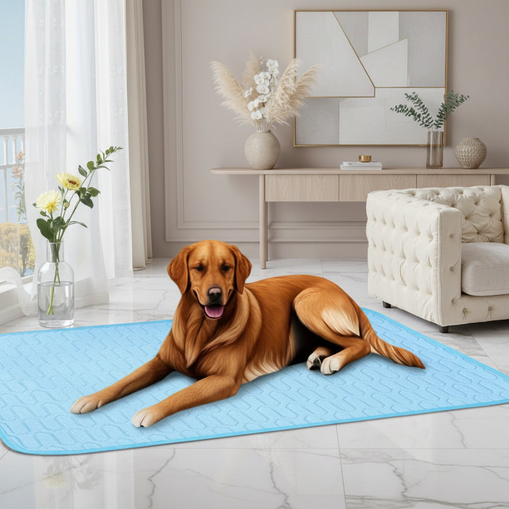 Tapis Rafraîchissant Premium pour Animaux – 4 Tailles | Chien & Chat