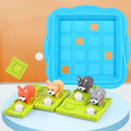 Jouet Éducatif Puzzle QI pour Enfants & Chiot – Jeu de Logique Thème Animal