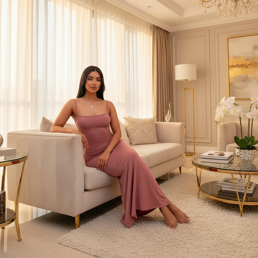 Robe Longue Satin Dos Nu | Style Y2K Élégant Femme Soirée