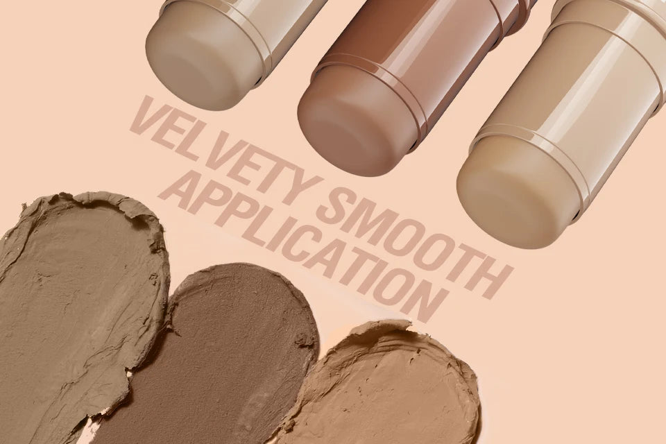 Bâton de Contour & Éclaircissant LANGMANNI – Stick Tricolore Multifonction Visage