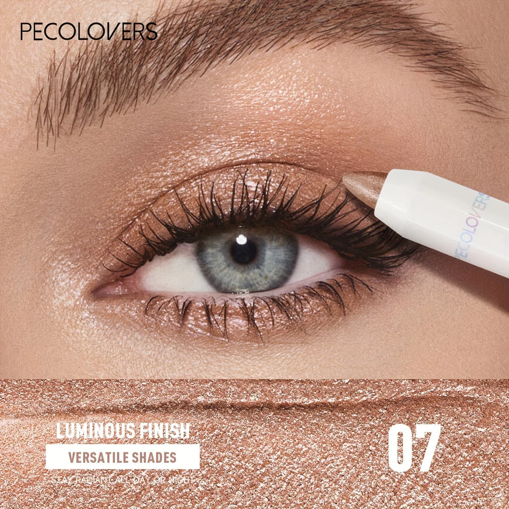 Bâton de Fard à Paupières Longue Durée — Haute Pigmentation | Scintillant & Mat