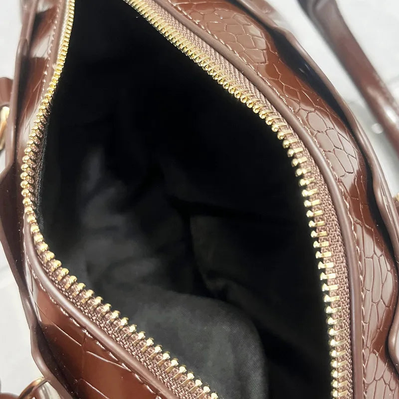 Sac à Main Crocodile 3D Artisanal | Pièce Unique Fait Main Femme