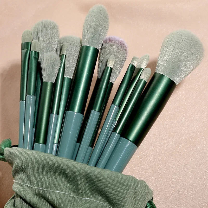 Kit Pinceaux Maquillage Professionnel – 3, 13 ou 22 Pièces | Femme