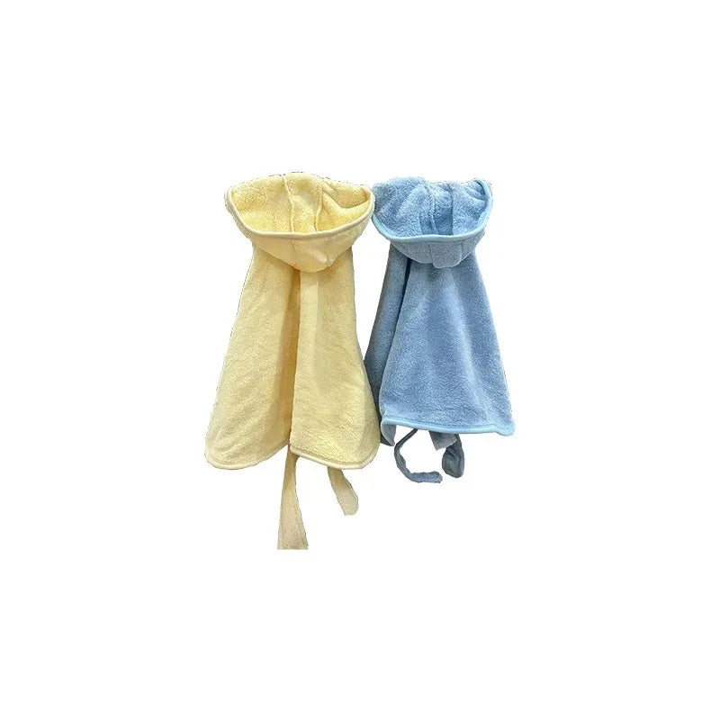 Peignoir Séchage Rapide pour Chien & Chat — Microfibre Douce à Capuche