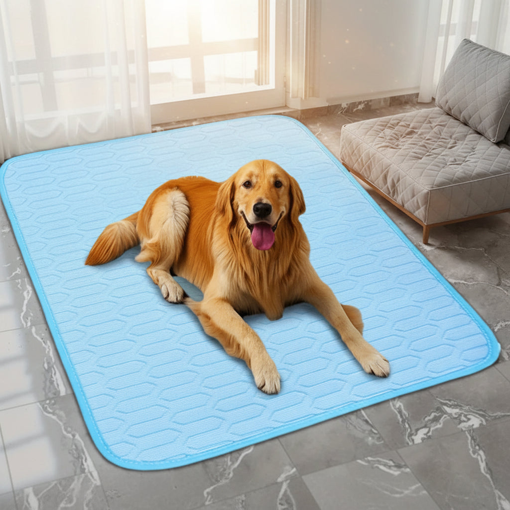 Tapis Rafraîchissant Premium pour Animaux – 4 Tailles | Chien & Chat