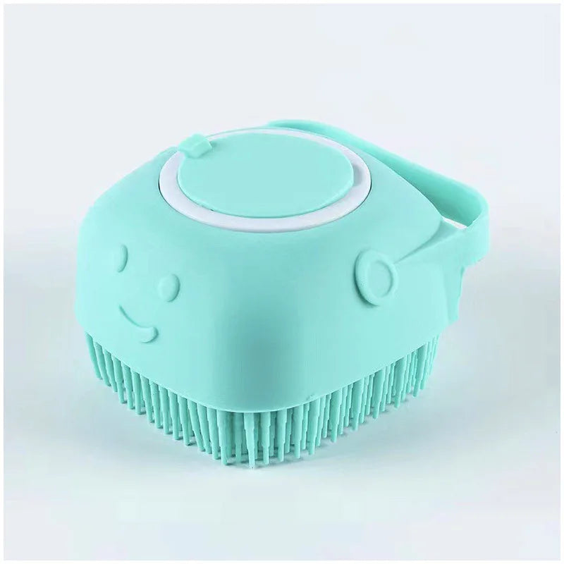 Brosse de Bain en Silicone pour Chien & Chat – Gant Massage Doux