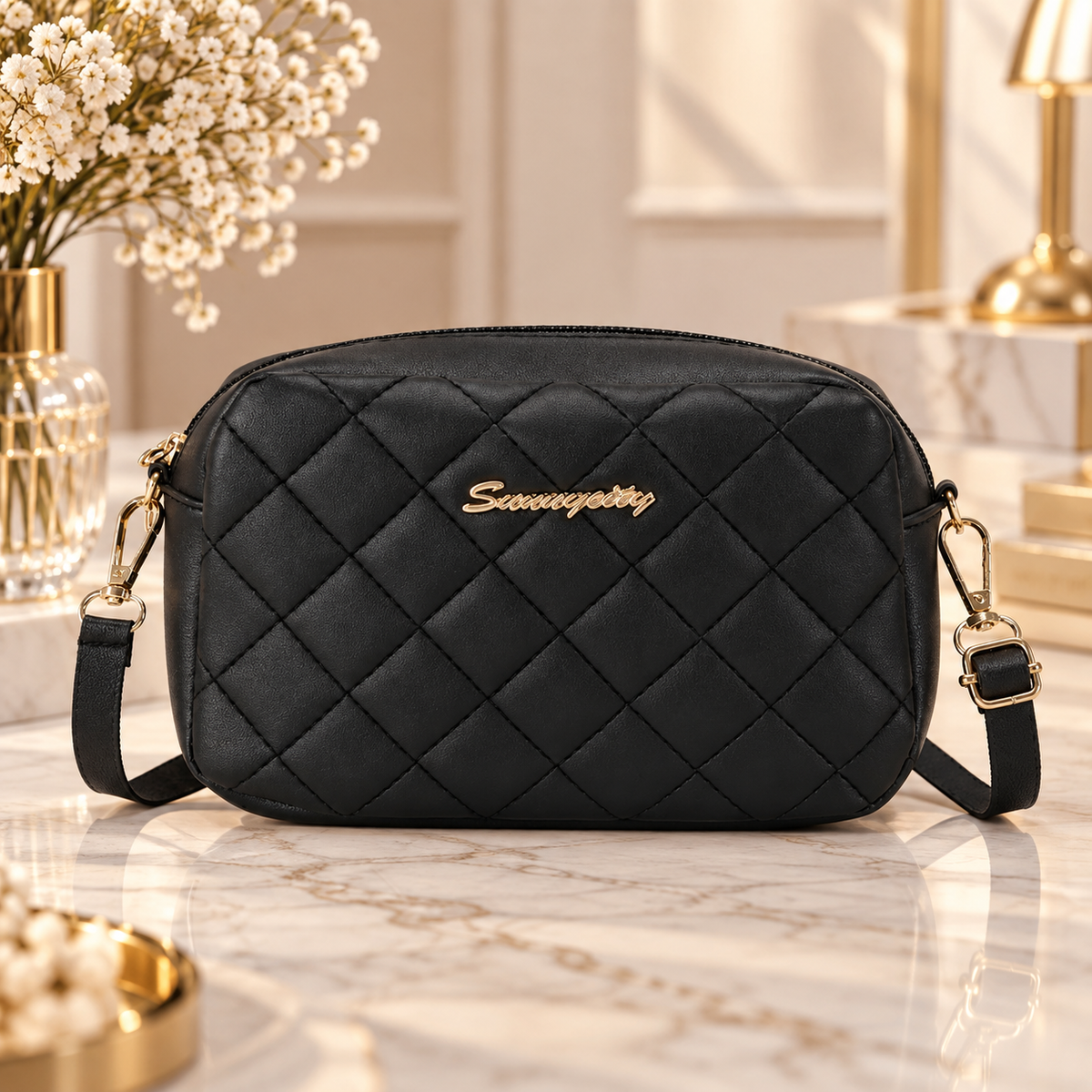 Sac Messager Pompon Femme – Doux & Tendance