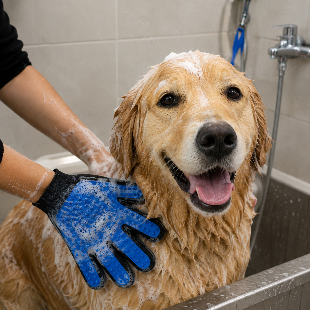 Brosse de Toilettage Premium — Chat & Chien Anti-Poils