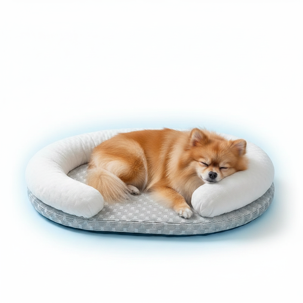 Tapis Rafraîchissant Premium pour Chien & Chat — Technologie Glacée, 4 Tailles